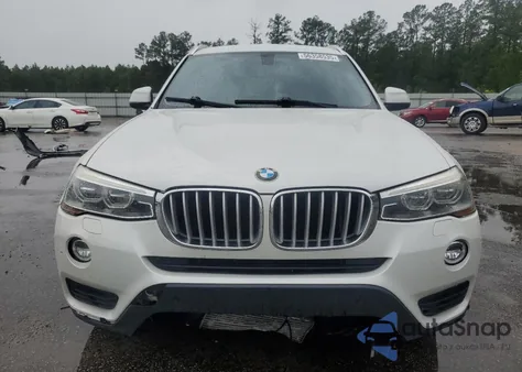 2015 BMW X3 Sdrive28I from USA, damaged, VIN 5UXWZ7C59F0M83267